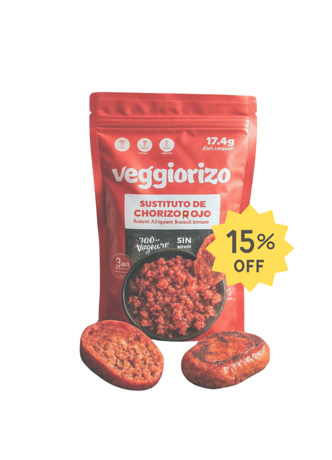 Chorizo Gourmet Keto 250g - Veggiorizo