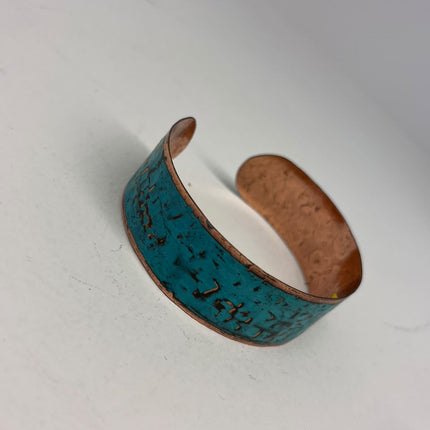 Pulseras de cobre pulido