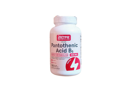 Pantonthenic acid B5 500mg 100 capsules - Jarrow formulas