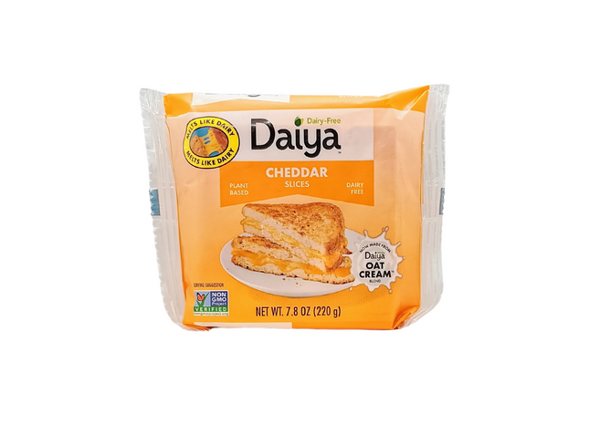 Queso Vegano en rebanadas tipo Cheddar -Daiya