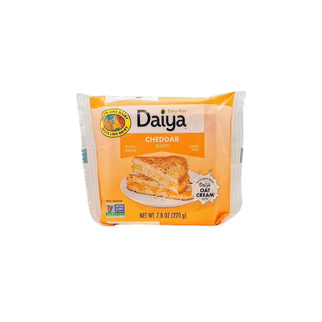 Queso Vegano en rebanadas tipo Cheddar -Daiya