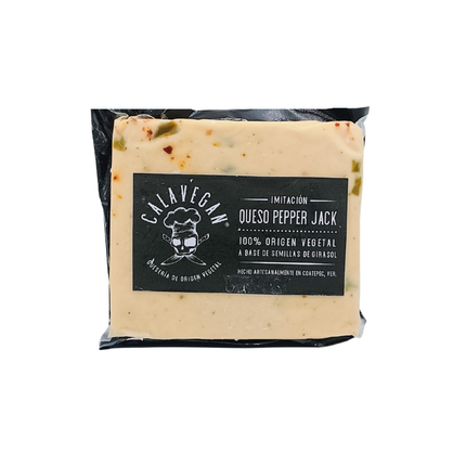 Imitación Queso Pepper jack -Calavegan