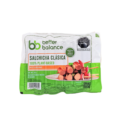 Salchicha Clasica Vegana 245g Better Balance