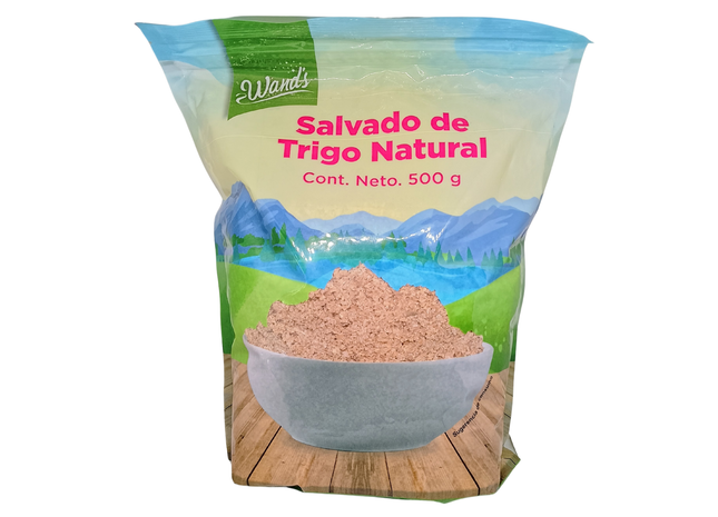 Salvado de Trigo natural 500g