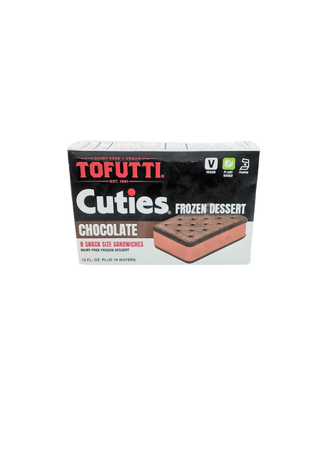 Sandwich Helado de Tofu Chocomenta Cuties 16pz -Tofutti