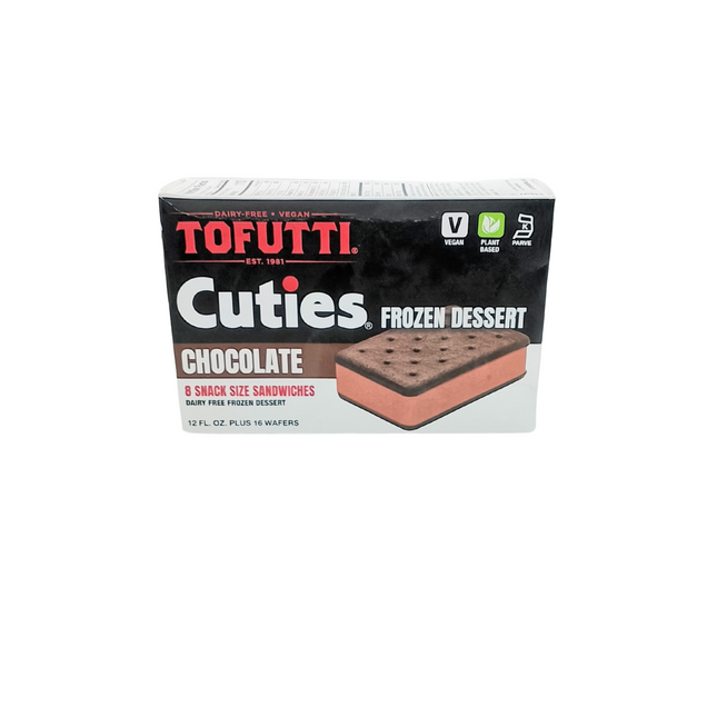Sandwich Helado de Tofu Chocomenta Cuties 16pz -Tofutti