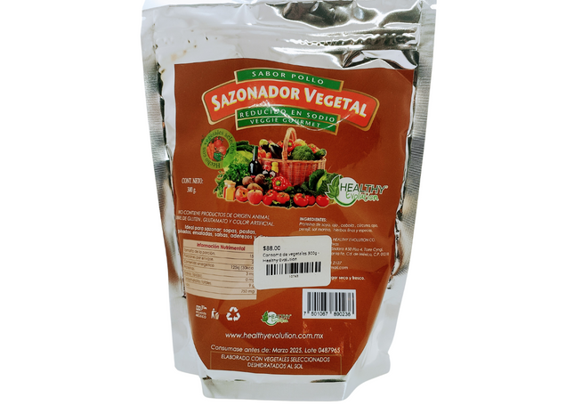 Red Sodium Chicken Flavor Vegetable Seasoning 300g - Healthy Evolution