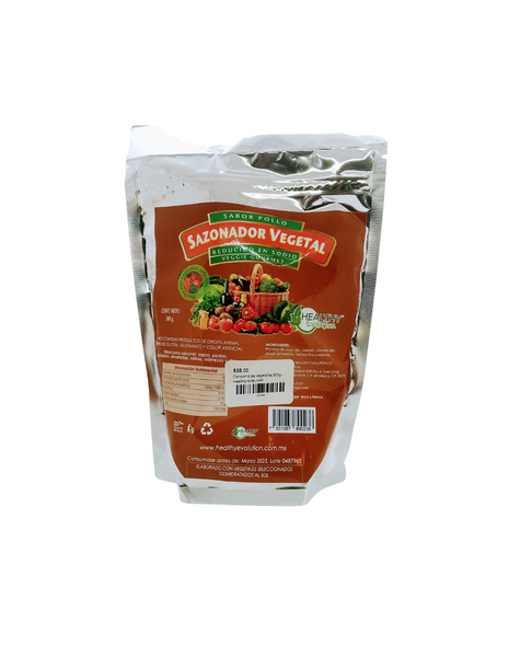 Sazonador Vegetal sabor pollo red sodio 300g - Healthy Evolution