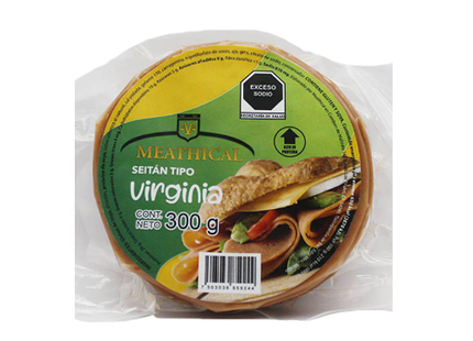 Seitán tipo Jamón Virginia 300g - Meathical