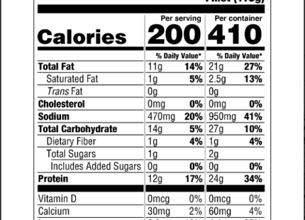 Breaded fish fillets 227g - GOOD CATCH