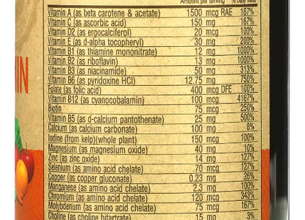 多種維生素和礦物質補充劑 90 片 - Deva