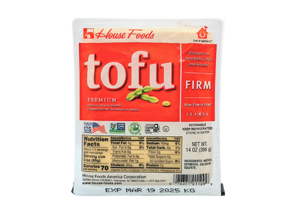 Tofu firme 396g - House food