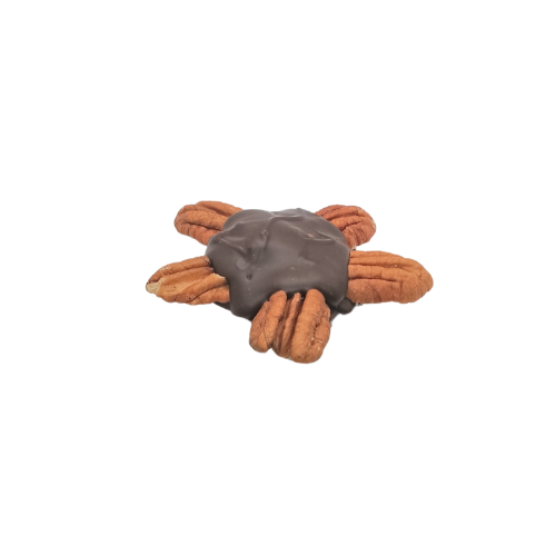 Tortugas rellenas de caramelo