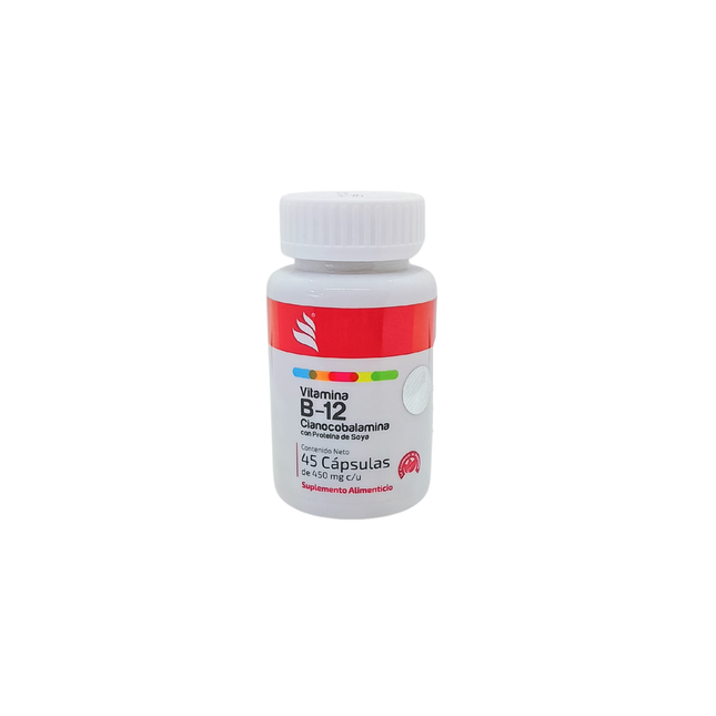 Vitamina B12 Cianocobalamina 500mg - Tecnonatura