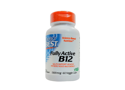 Vitamina B12 vegana activa 1500 mcg - Best Doctor´s