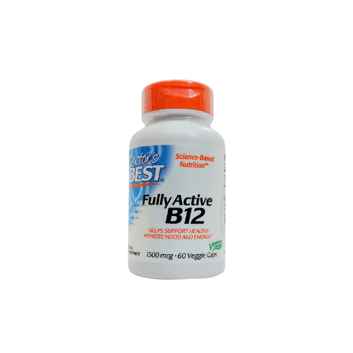 Vitamina B12 vegana activa 1500 mcg - Best Doctor´s