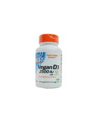 Vitamina D3 vegana c/Vitashine D3 2500 UI 60pz -Doctor Best