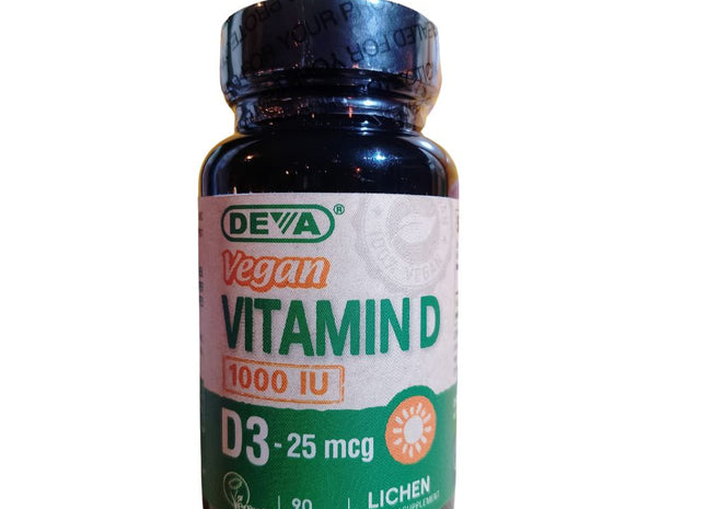 Vitamina  D3 25 MCG 90 tablets- Deva