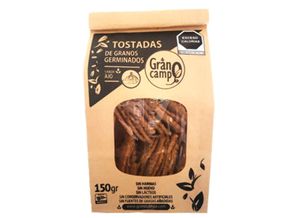 Sprouted Grains Toast 150g - Grano Campo