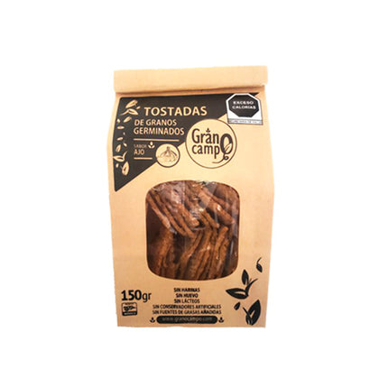 Tostadas de Granos Germinados 150g - Grano Campo