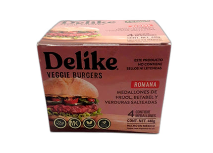 羅馬納素食漢堡 440g - Delike 