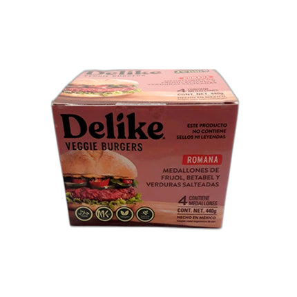 Veggie burgers Romana 440g - Delike