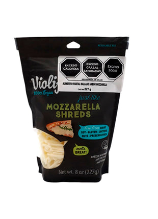 Imitation Mozzarella cheese shreds 227g - Violife 