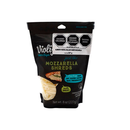 Imitation Mozzarella cheese shreds 227g - Violife 