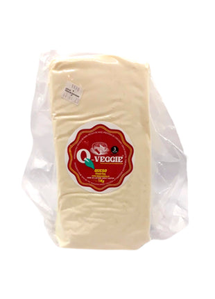 Queso Vegetal Tipo Mozzarella 1kg - Q-Veggie