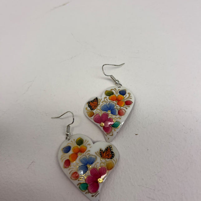 Aretes laqueados