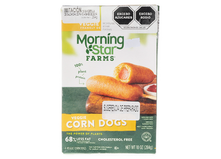 Turkey flavor sausage banderilla 284g -Morning Star