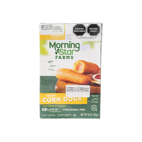 Banderilla de salchicha sabor a pavo 284g -Morning Star