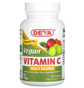 Vitamin C various sources 90 pcs - Deva