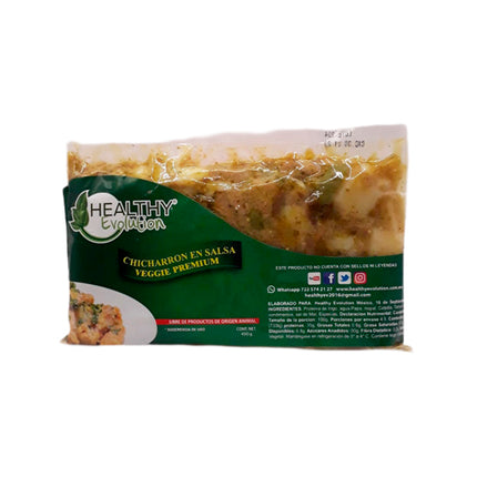 Pork rinds in Veggie Premium sauce 450g - Healthy Evolution 