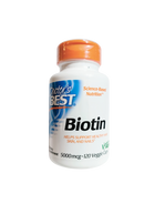 Biotina vegana 5000 mcg - Best Doctór´s