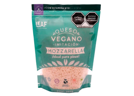 Queso vegano Imitación Mozzarella 350g - Leaf