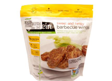 Alitas de Pollo con barbecue vegetales 255g - Gardein