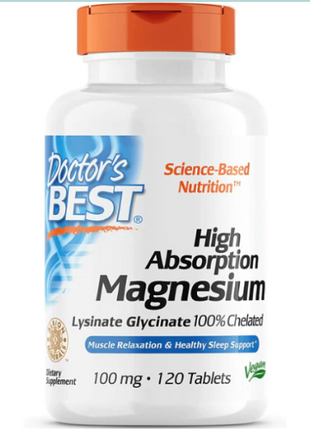 High Absorption Magnesium 120 tab/100mg  - Best Doctors