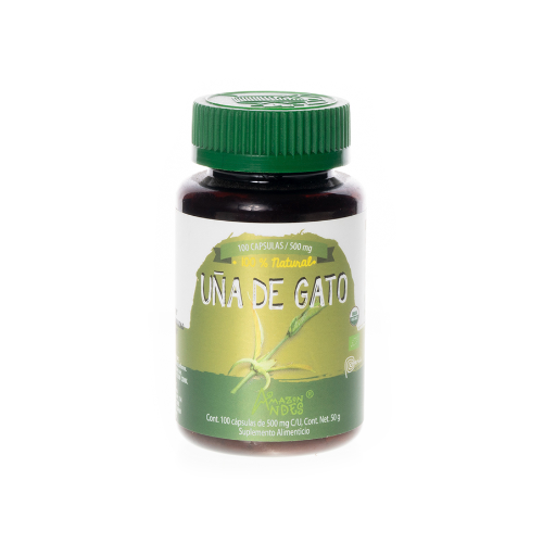 Uña de gato 100cap 500mg - Amazon Andes