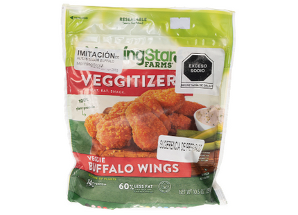 Alitas Búfalo Veganas 298g -Morning Star