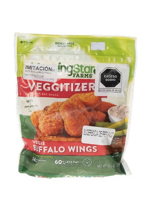 Vegan Buffalo Wings 298g -Morning Star