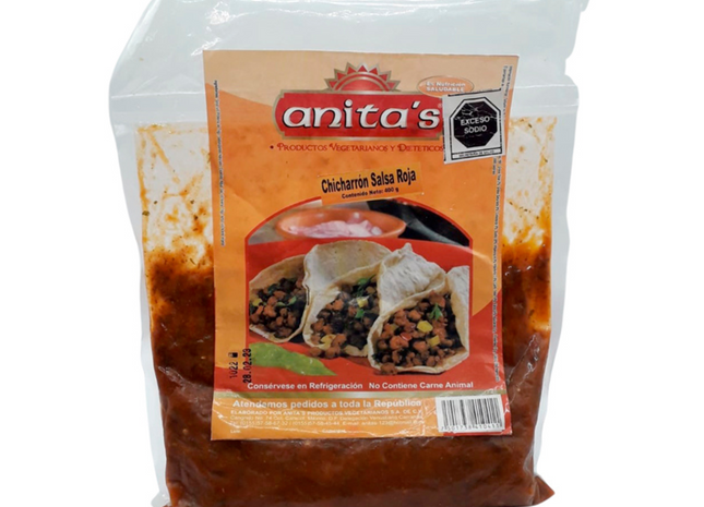 Chicharrón salsa roja 400g - Anita´s