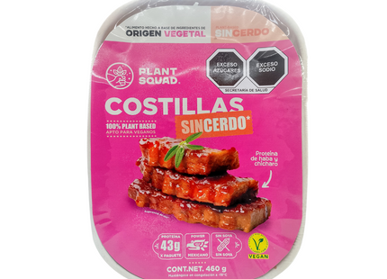 Vegan pork-free rib 460g - Plant Squad