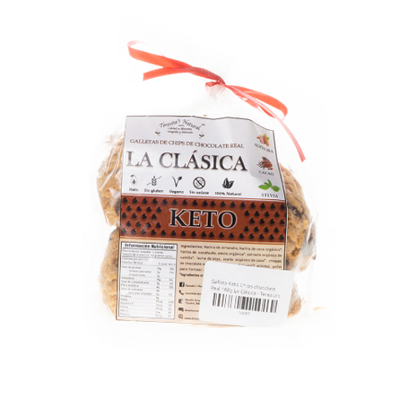 Keto Chips Real Chocolate Cookie 168g La Clásica - Teresita's