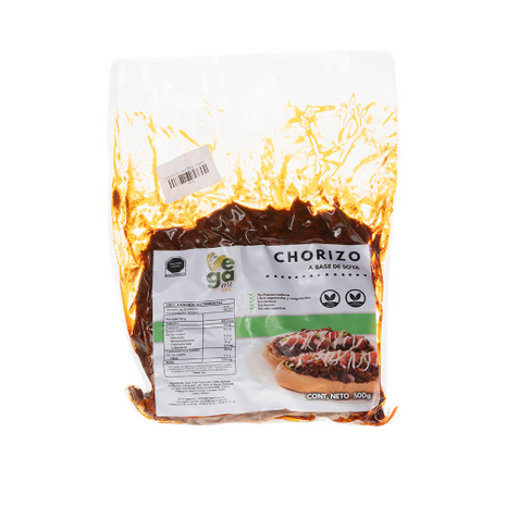 Chorizo de soya 500g - Vegami