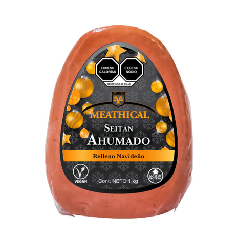 Seitan ahumado Tipo Pierna - Relleno Navideño
