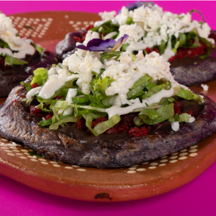 Sopes con chorizo  - 1 pieza