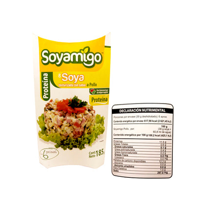 Soya Texturizada con Sabor 185g - Soyamigo