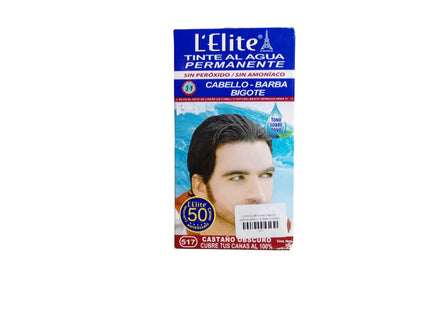Naturally vegan hair dye for men - L´Elite