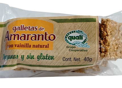 Galletas de amaranto Sin Gluten 40g - Quali